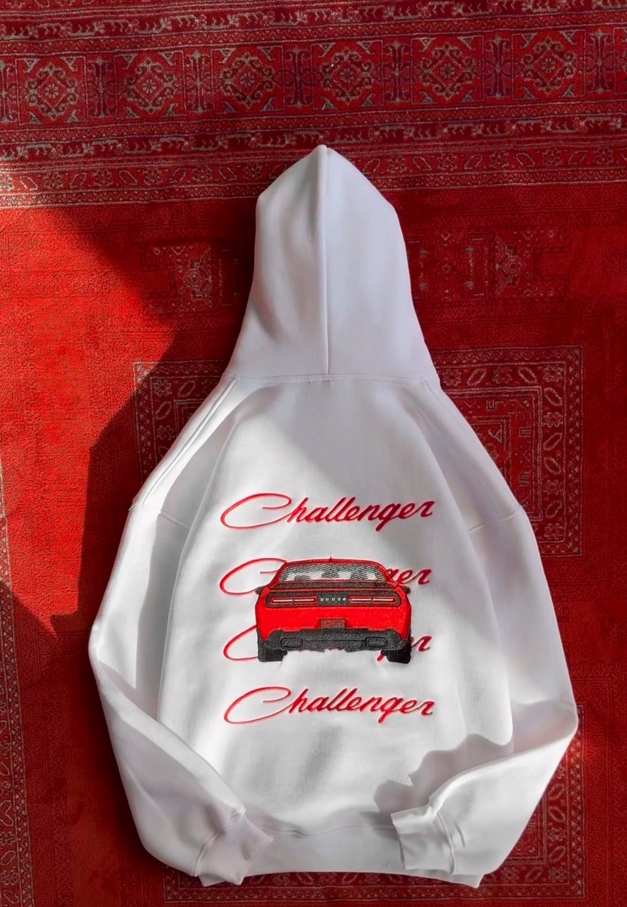 Challenger Embroidered hoodies