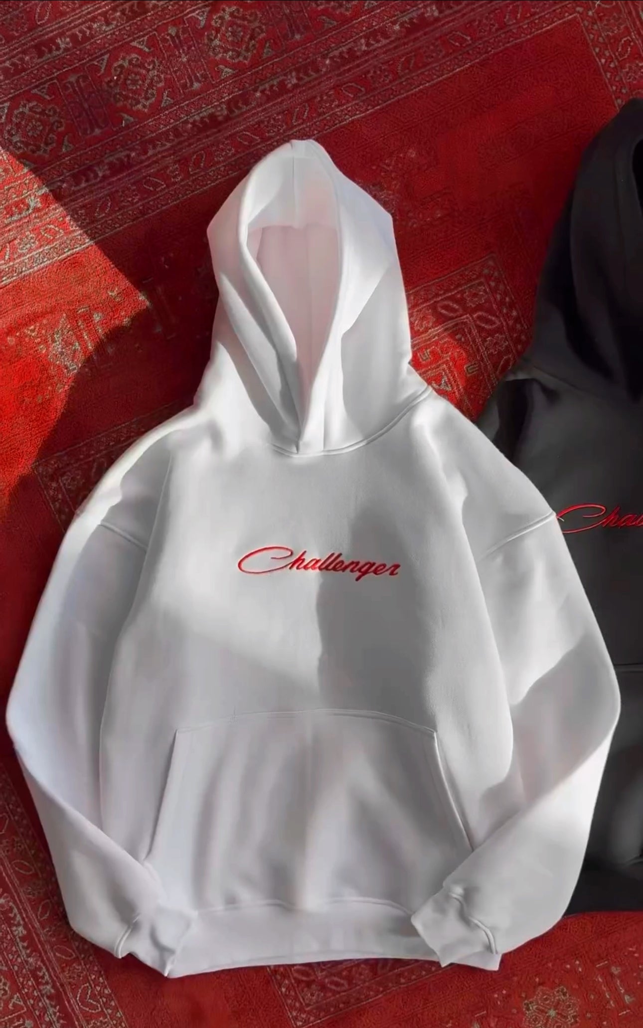 Challenger Embroidered hoodies