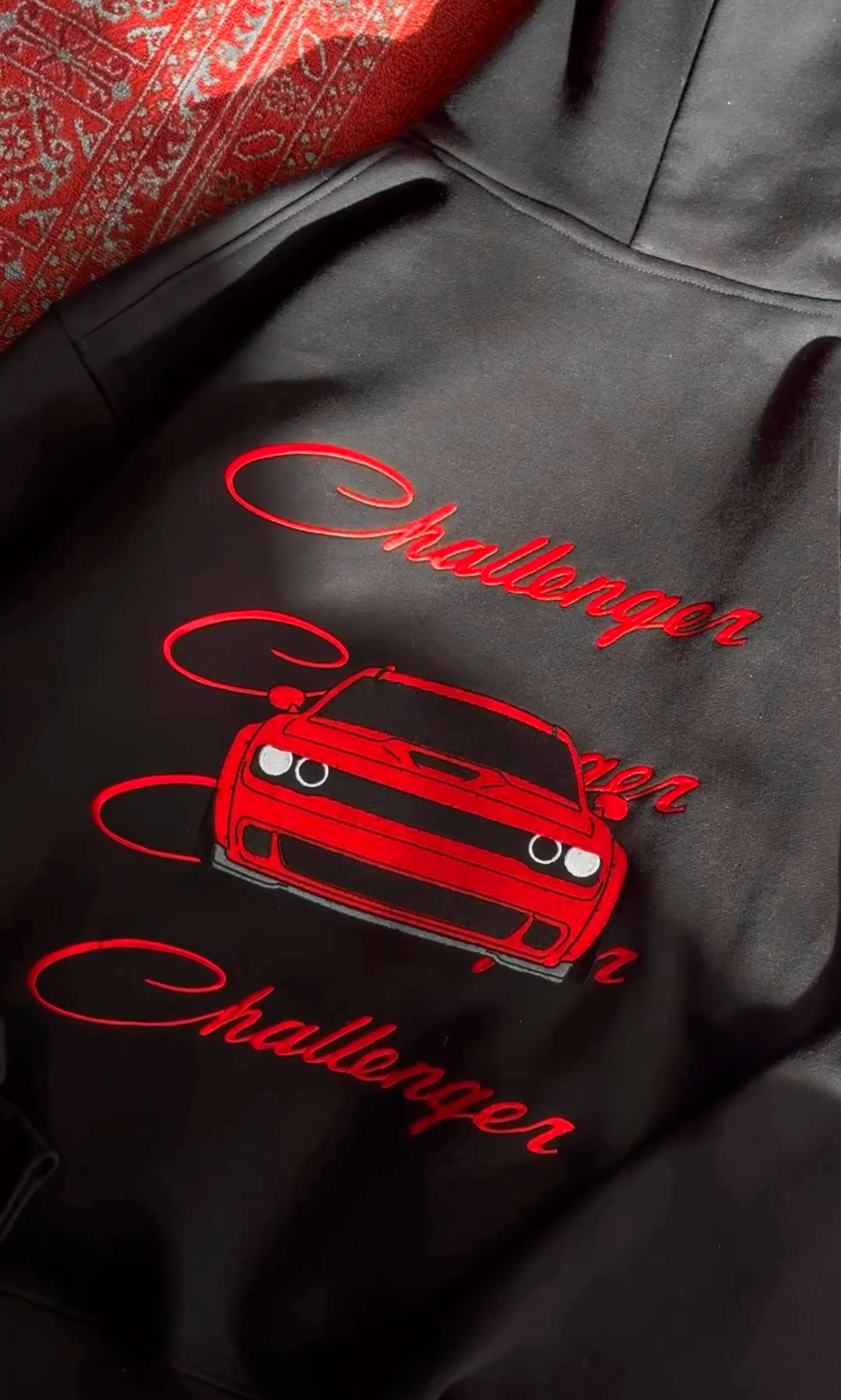 Challenger Embroidered hoodies