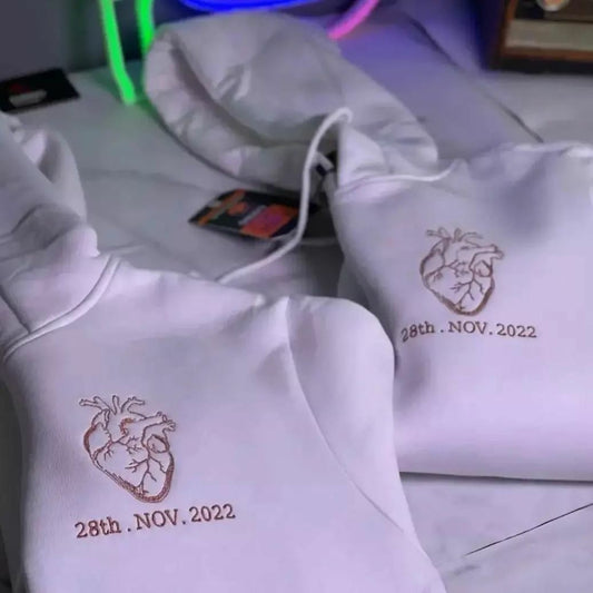 Custom special Heart hoodies
