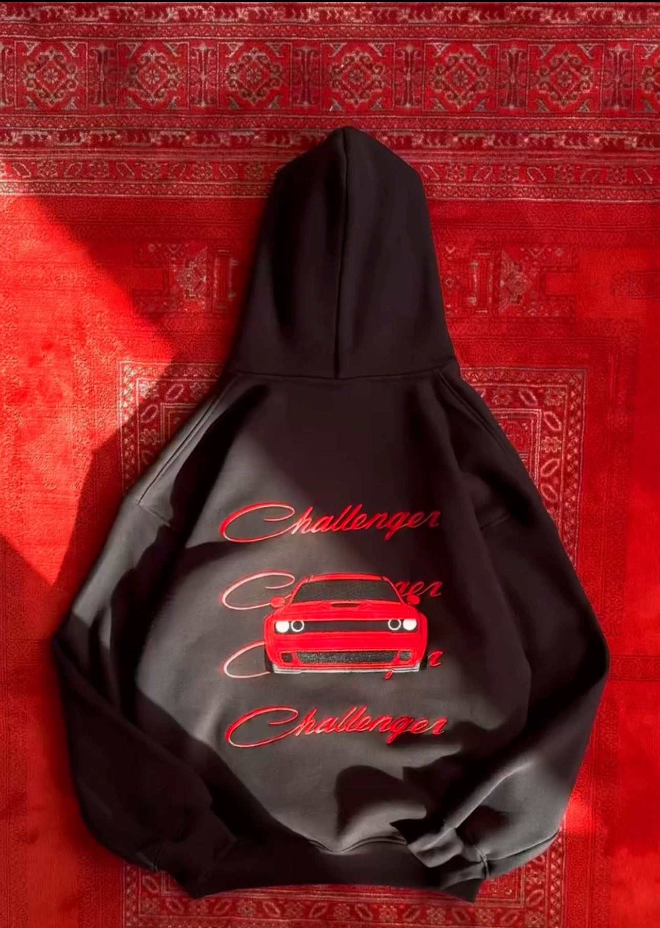 Challenger Embroidered hoodies